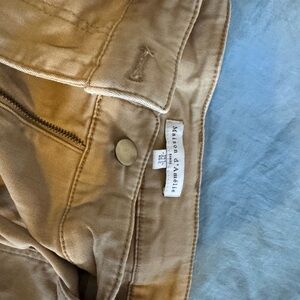 Maison d' Amelie Tan Pants